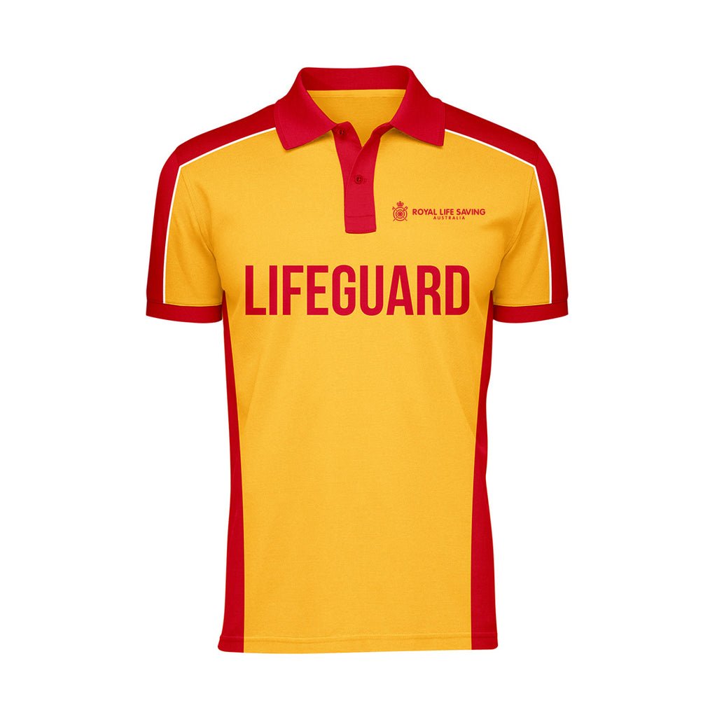 Short Sleeve Lifeguard Polo Royal Life Saving Shop