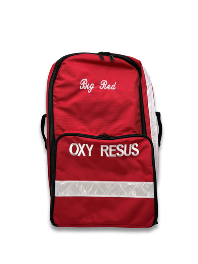 First-Aid Backpack w/O2 & MTV-100 white shoulder – DAN-STORE