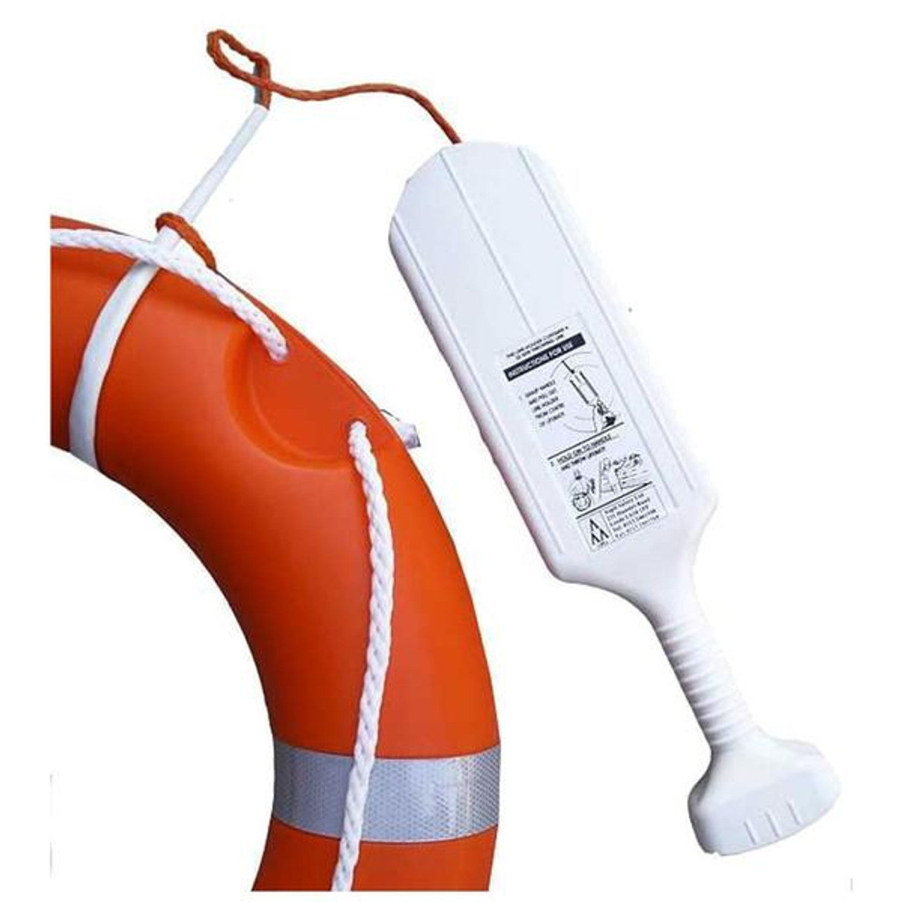 Lifebuoy Paddle with 30m Float Rope – Royal Life Saving Shop